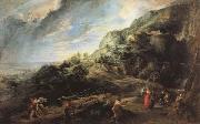 Peter Paul Rubens Ulysses on the Island of the Phaeacians USA oil painting artist